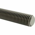 Bsc Preferred Low-Strength Steel Threaded Rod M10 x 1.5 mm Thread Size 60 mm Long, 10PK 90435A144